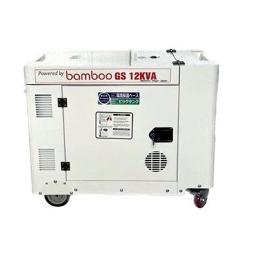 may phat dien chay dau 12kva bamboo bmbgs12kva mo nap hinh 1
