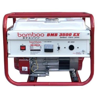 may phat dien chay xang 3kw bamboo bmb 3500ex hinh 1