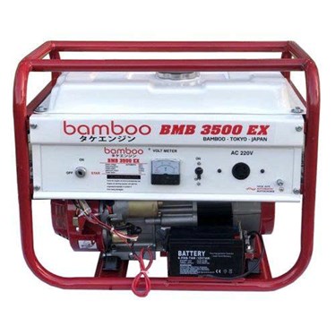 may phat dien chay xang 3kw bamboo bmb 3500ex (de) hinh 1