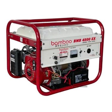 may phat dien chay xang 3.5kw bamboo bmb 4500ex (de) hinh 1