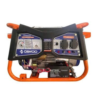 may phat dien chay xang 3.5kw dewoo dw5500e hinh 1