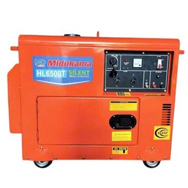 may phat dien chay dau 5kw midukama hl6500t  hinh 1