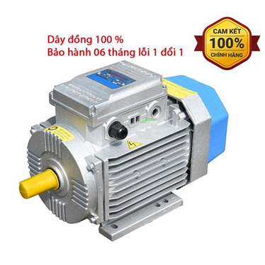 dong co motor dien 220v toan phat 1.5kw 1400v/phut  hinh 1