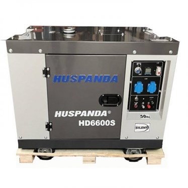may phat dien chay dau 5kw huspanda hd6600s hinh 1