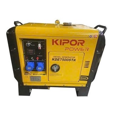 may phat dien 6kw kipor power kde7500sta (sieu chong on) hinh 1