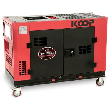 may phat dien chay dau 12kva koop kdf12000q-3 hinh 1