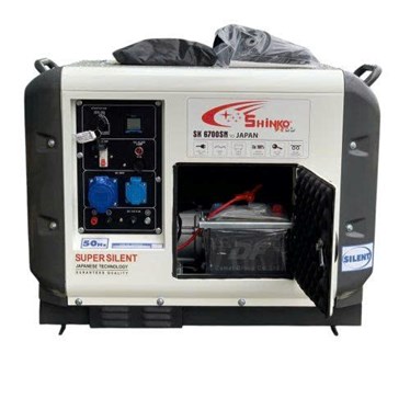 may phat dien 6kw shinko sk6700sn (sieu chong on) hinh 1