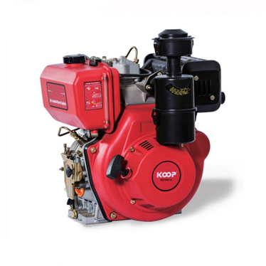 dong co dau koop 7.9hp kd186fa giat tay  hinh 1