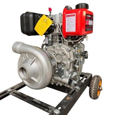 may bom nuoc chay dau 5hp kama kdp173f hinh 1