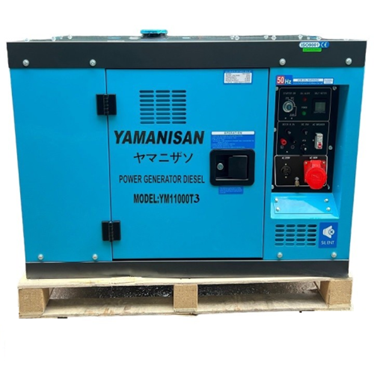 may phat dien chay dau 10kva yamanisan ym11000t/y 3pha hinh 1