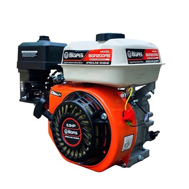 dong co chay xang cot xeo 6.5hp bgas bga200ahs  hinh 1