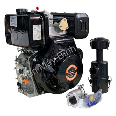 dong co chay dau 10hp mitsunini mt-186fa  hinh 1