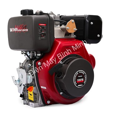dong co chay dau diesel 6.6kw weima wm186f  hinh 1