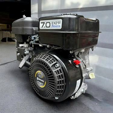 dong co xang reload ex21r (robin 7.0hp) truc lech  hinh 1