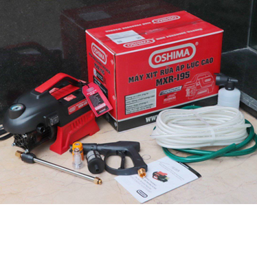 may rua xe gia dinh oshima mxr-195 (2600w) hinh 1
