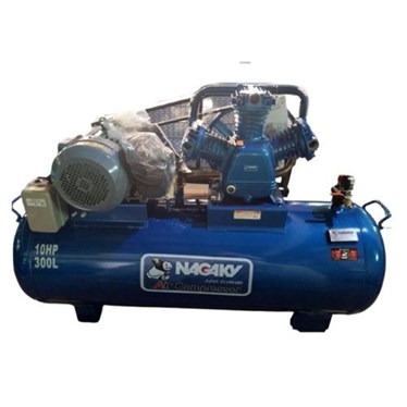 may nen khi day dai 10hp 300l nagaky na-100300 hinh 1