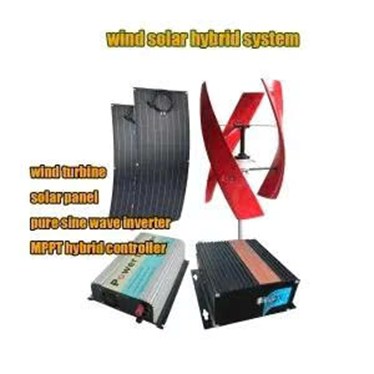 he thong lai gio mat troi 2kw 96v dang dung, hoat dong doc lap, su dung bien tan va bo dieu khien mppt hinh 1
