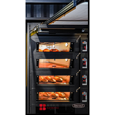 lo nuong banh bresso hbfo-4004-zs4 with oven loader hinh 1