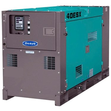 may phat dien denyo dca-40esx (40kva) dong co isuzu hinh 1