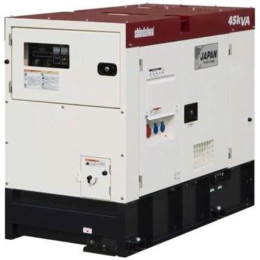 may phat dien shindaiwa nhat ban 37kva(27.75kw) dg45mk-400 hinh 1