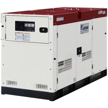 may phat dien shindaiwa nhat ban 50kva(37.5kw) dg60mi-400 hinh 1