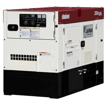 may phat dien shindaiwa 20kva(16kw) dg 25 mk-400 hinh 1
