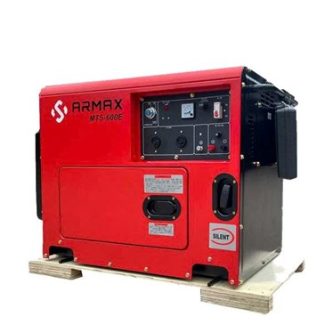 may phat dien chay dau armax 6500 mts-600e (5kw/ co de va tay giat) hinh 1