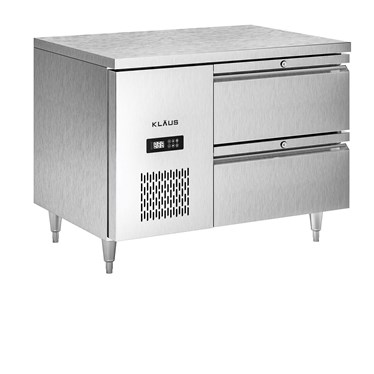 ban mat inox 2 ngan keo klaus kdc-2.1-1n hinh 1