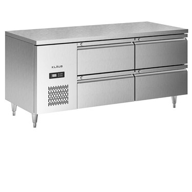 ban mat inox 4 ngan keo klaus kdc-2.1-2n hinh 1