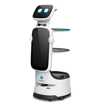 robot phuc vu & quang cao thong minh dinerbot t11 hinh 1