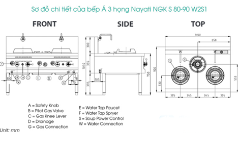bep a 3 hong nayati ngk s 80-90 w2s1 hinh 2