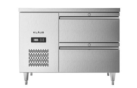 ban dong inox 2 ngan keo klaus kdf-2.1-1n hinh 2