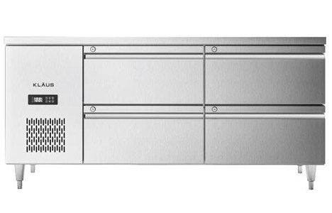 ban dong inox 4 ngan keo klaus kdf-2.1-2n hinh 2