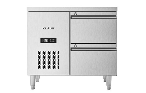 ban dong inox 2 ngan keo klaus kdf-1.1-1n hinh 2