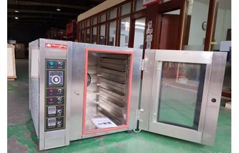 lo nuong doi luu 5 khay dung gas hongling rx-5q hinh 3