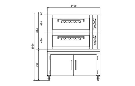 lo nuong ket hop tu u sinmag sm-802t+sm-15fg hinh 2
