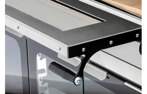 lo nuong banh pizza dung dien prismafood trays 6 glass hinh 4