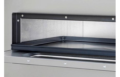 lo nuong banh pizza dung dien prismafood basic 2/50 glass 3t hinh 5