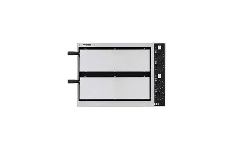 lo nuong banh pizza dung dien prismafood basic 2/40 glass 4t hinh 2