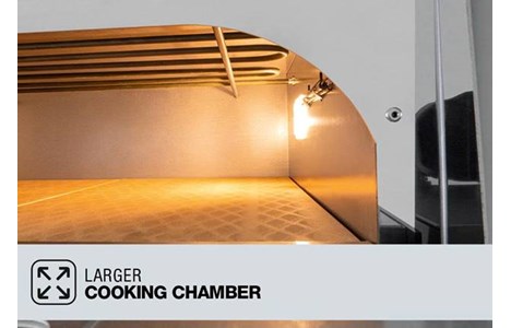 lo nuong banh pizza dung dien prismafood basic xl 66l hinh 3