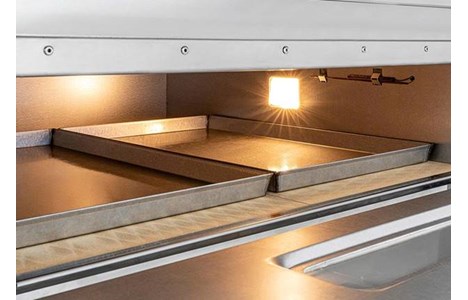 lo nuong banh pizza dung dien prismafood trays 66 hinh 4