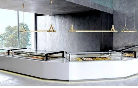 tu trung bay banh teos flat hinh 3