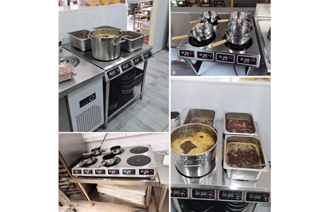 bep tu cong nghiep 4 mat phang co ke de do inducook id-b4m3500 hinh 2