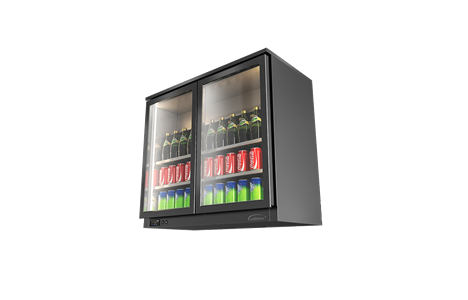 tu mat minibar 2 canh williams dbw-2 hinh 2