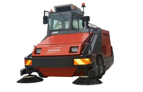xe quet rac hut bui powerboss armadillo sweeper 9x hinh 2