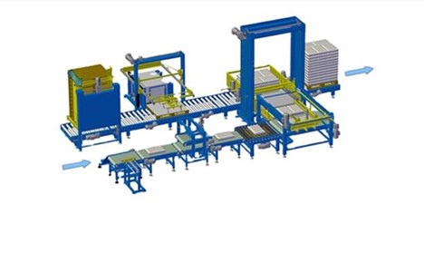 day chuyen dong goi pallet tu dong de dong goi thung carton yupa-2100-z hinh 2