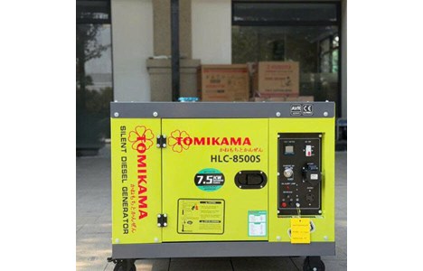 may phat dien chay dau 7,5kw tomikama 8500s hinh 2