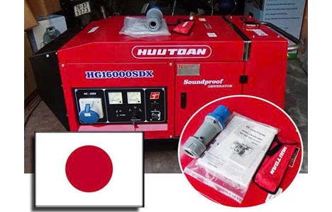 may phat dien honda hg16000sdx giam thanh 1 pha hinh 2