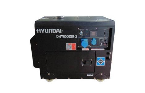 may phat dien diesel 3 pha hyundai dhy 6000se-3 hinh 2