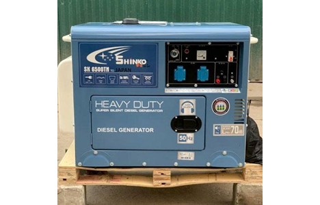 may phat dien 5kw shinko sk6500se chong on hinh 2